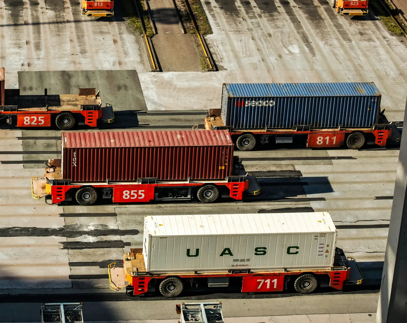 Freight forwarding logistics illustration